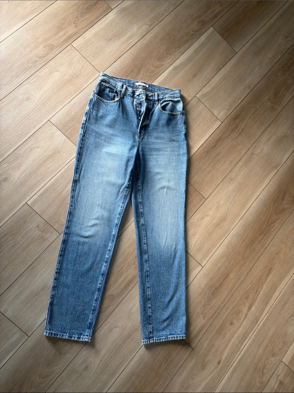 PacSun Women's Straight Leg Light Dad Jeans